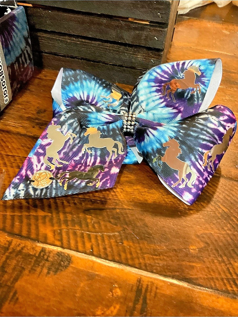 JoJo Siwa Bow Club 2022 Collector's Set Hair Accessories Purple & Blue Unicorn